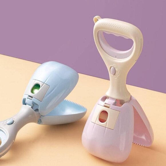 Portable Long Handle Dog Pooper Scooper without Smell for Walks,Sturdy 1 Set - Picture 9 of 12